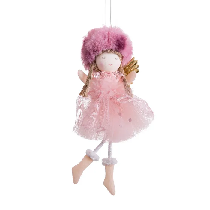 Obiecte decorative - Pandantive Decorative Roz CreativDeco - Decoratiuni de Craciun Elegante