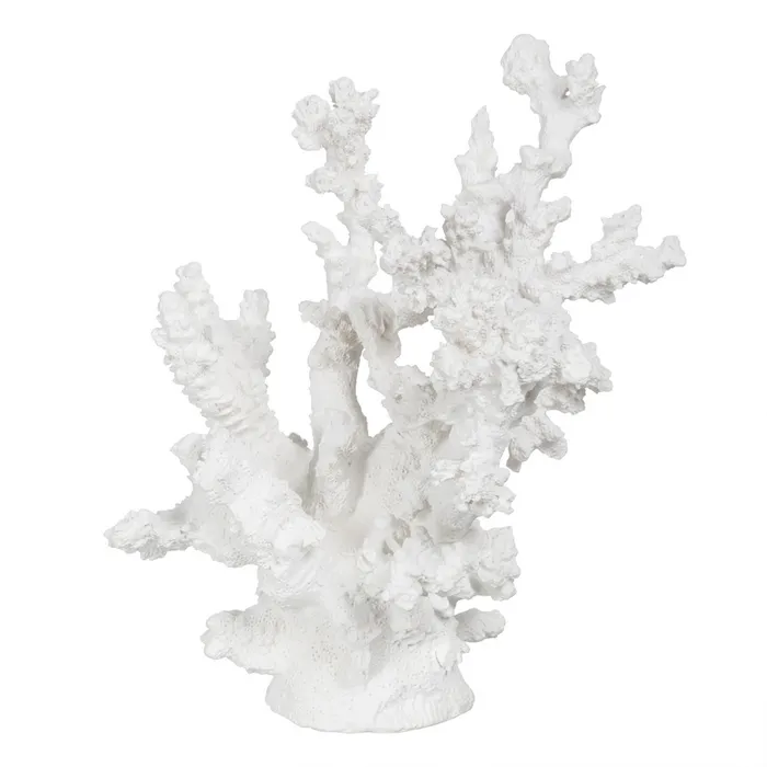 Boho - Set coral rasina alba inspiratie naturala|Decoratiuni oceanice autentice