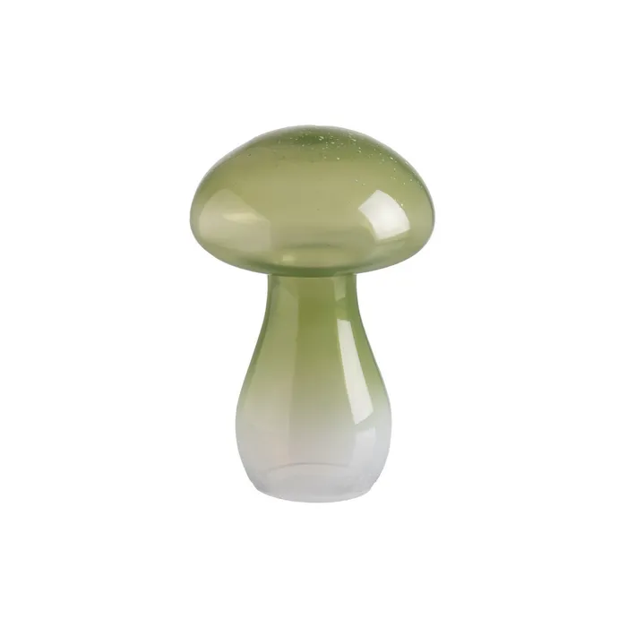 Figurine - Figurine ciuperci sticlă verde|Decorațiuni moderne naturale