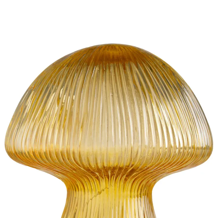Figurine ciuperci LED galbene|Decorațiuni elegante moderne [4]