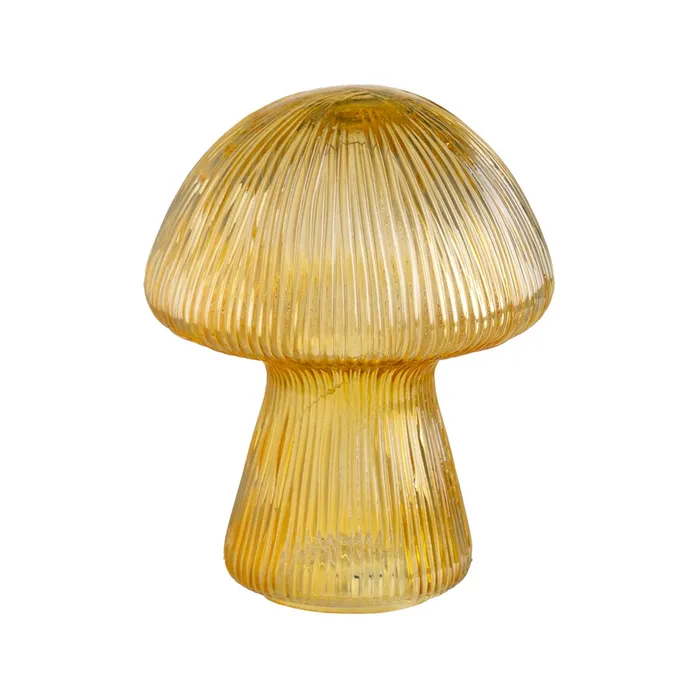 Obiecte decorative - Figurine ciuperci LED galbene|Decorațiuni elegante moderne