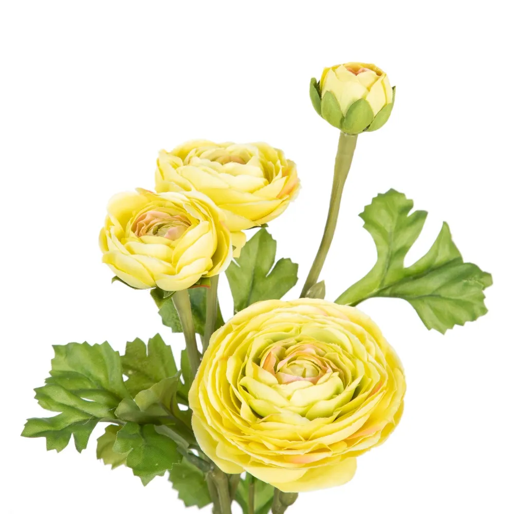 Ghivece cu flori artificiale galbene | Decor bucatarie | CreativDeco [1]