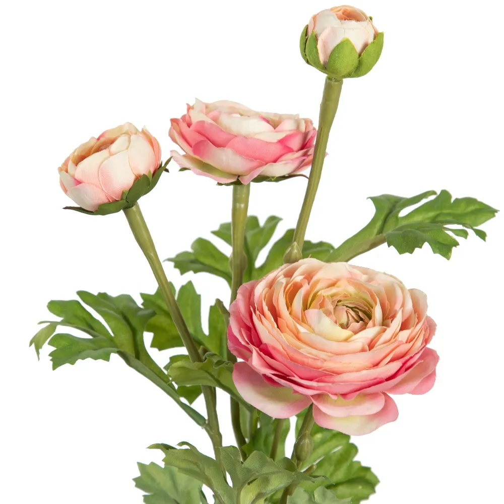 Ghivece cu flori artificiale roz | Aranjamente florale | CreativDeco [2]