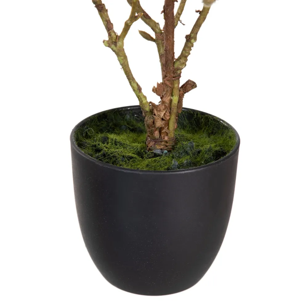 Set Magnolii Roz Artificiale | Flori Decorative de Interior [2]