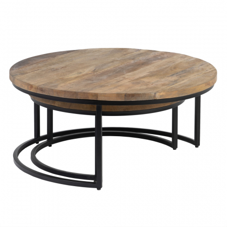 Set Masute Cafea Rotunde CreativDeco - Design Modern pentru Living [2]