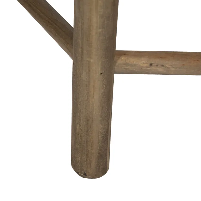 Set masute bambus rotund decor|Noptiere dormitor naturale [11]