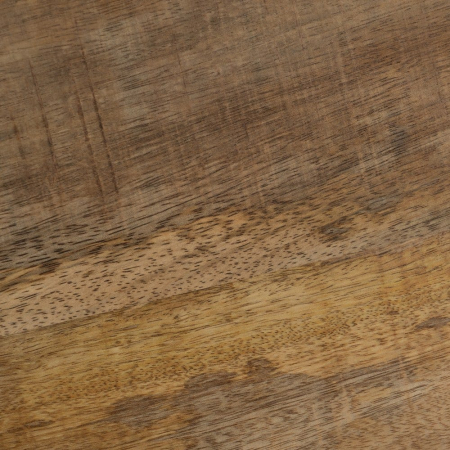 Pereche mese cafea rotunde lemn mango metal negru Ixia [6]