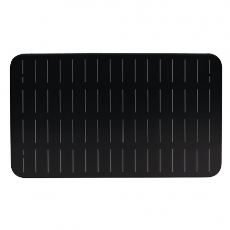 Set de 2 mese Pankow charcoal într-o curte urbană cu scaune negre și decor minimalist [3]
