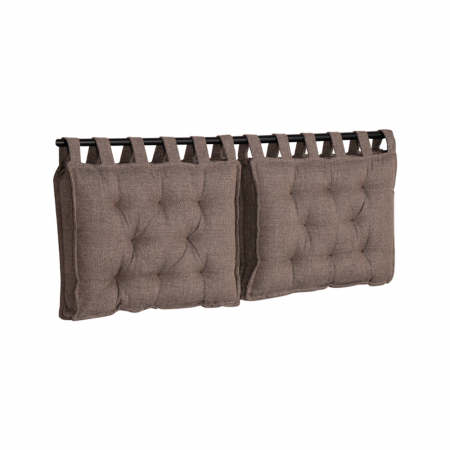 Tablii pat - Set perne tablie gri maro Hang - design elegant modern
