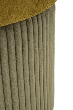 Set de 2 pufuri cu spațiu de depozitare verzi Aspen [4]