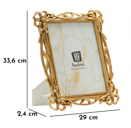 Rame foto aurii din rășină cu noduri ornamentale – imagine principală – Knot [5]