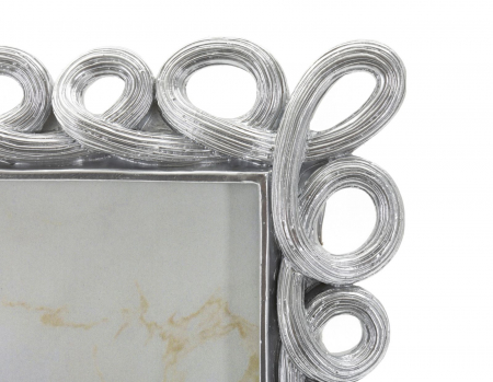Rame foto rășină argintie – set de 2, Hollow [2]