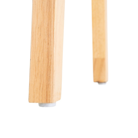 Scaune bar lemn natural cu șezut și spătar împletite – set 2 [10]