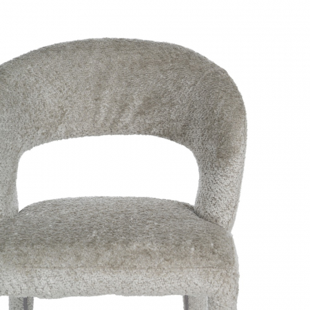 Set 2 scaune moderne tapitate gri [4]