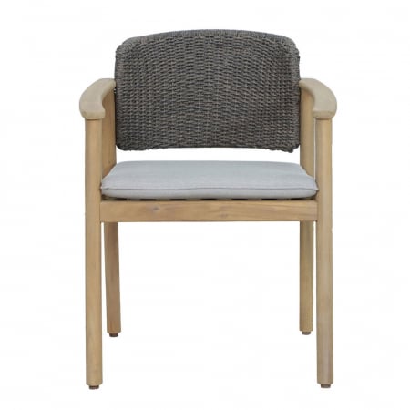 Set de 2 scaune Freeland stejar natural gri [2]