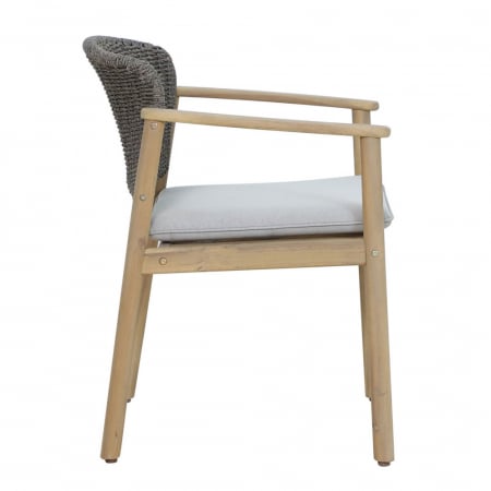 Set de 2 scaune Freeland stejar natural gri [3]