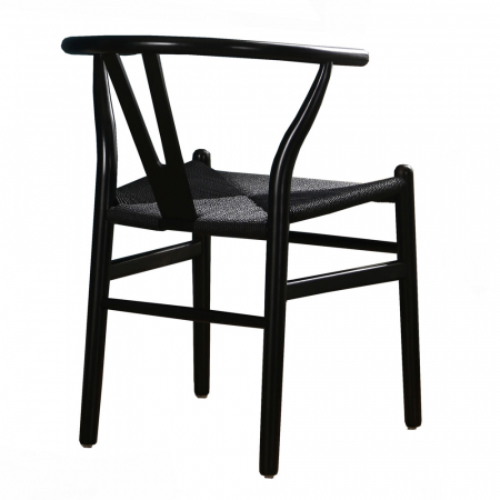 scaune negre franghie lemn fag design japandi [2]