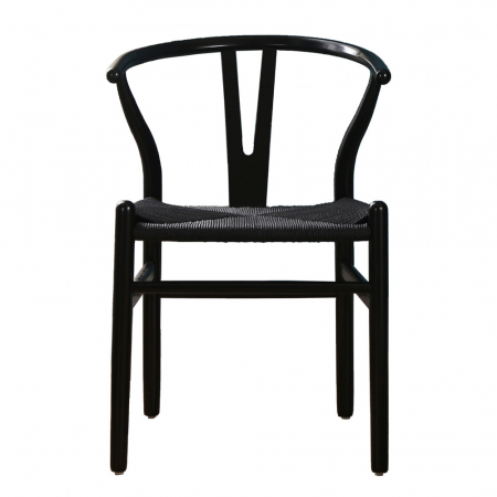 scaune negre franghie lemn fag design japandi [3]