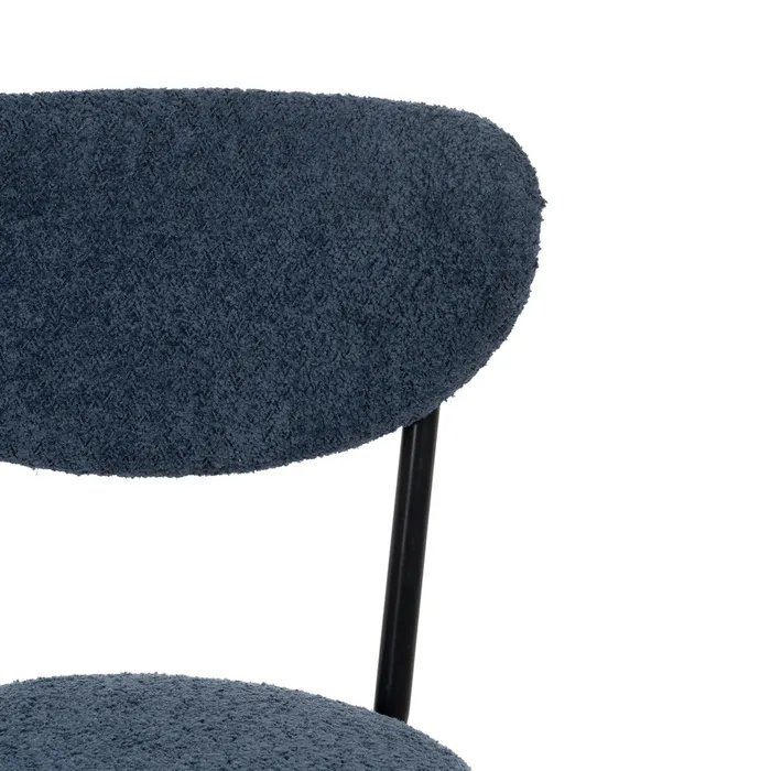 Set 2 scaune albastre moderne|Scaune albastre pentru relaxare [5]