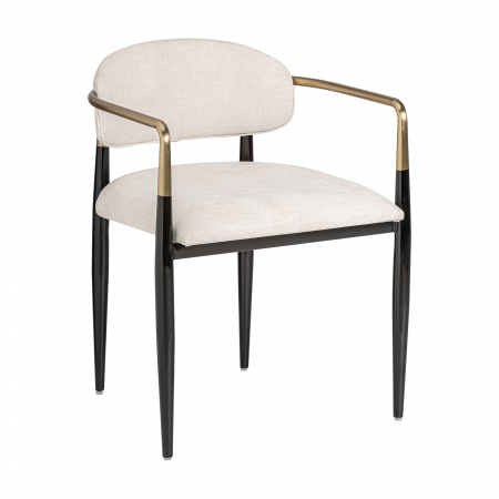 Scaune Dining - Scaune Art Deco Alb si Negru|Scaune Dining Elegante