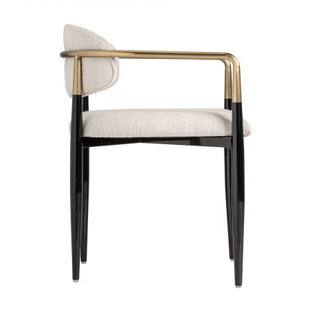 Scaune Art Deco Alb si Negru|Scaune Dining Elegante [2]