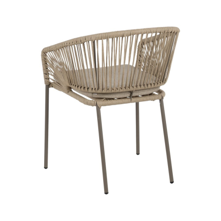 Set de 2 scaune din ratan sintetic cu pernă detașabilă [4]