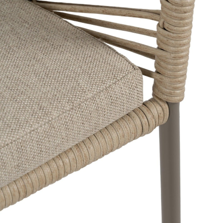 Set de 2 scaune din ratan sintetic cu pernă detașabilă [7]