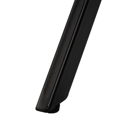 Set 2 scaune dining gri deschis catifea picioare metalice negre Ixia [9]