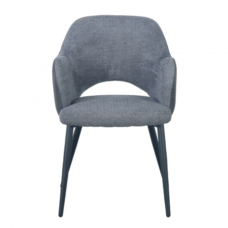 scaune ascot gri inchis easy clean piele ecologica [3]
