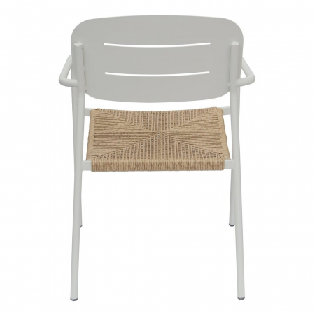 Set de 2 scaune Moshi White – oțel alb și fibră sintetică decorativă [3]