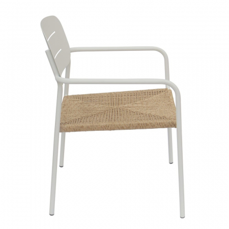 Set de 2 scaune Moshi White – oțel alb și fibră sintetică decorativă [2]