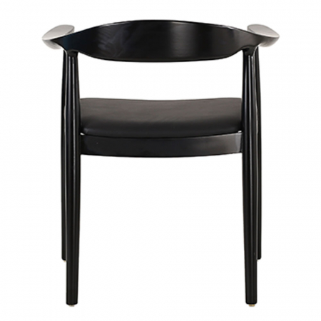 Set de 2 scaune negre Fuji 57x45x73.5 cm [3]