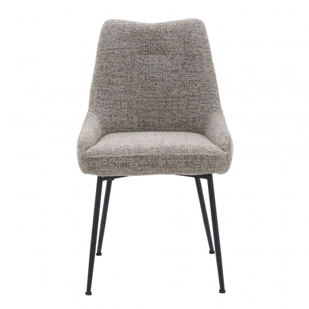 Set de 2 scaune moderne cu design nordic – tapițerie caldă și formă ergonomică pentru confort zilnic [4]