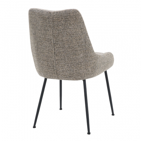 Set de 2 scaune moderne cu design nordic – tapițerie caldă și formă ergonomică pentru confort zilnic [2]