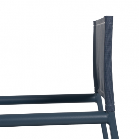 Set scaune regizor albastre aluminiu si textilena|Scaune confortabile pentru spatii exterioare [9]