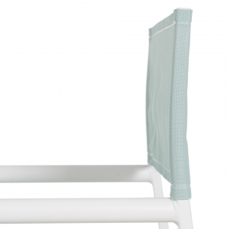 Set scaune regizor verde-alb aluminiu si textilena|Scaune practice pentru spatii exterioare [9]