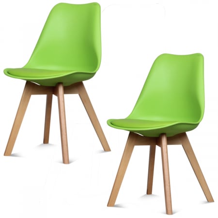 Scaune HORECA - Scaun Scandinav Verde|Scaune Nordic Design Premium