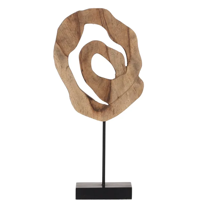 Obiecte decorative - Set sculpturi lemn mango|Decoratiuni rustice autentice