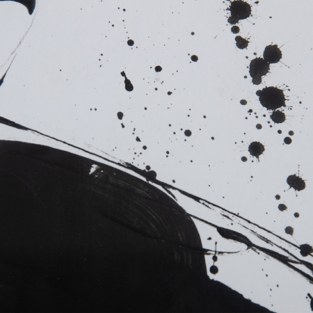 Tablouri abstracte alb negru lemn pin [3]