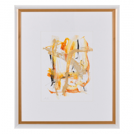 Set tablouri abstracte moderne lemn aluminiu [2]