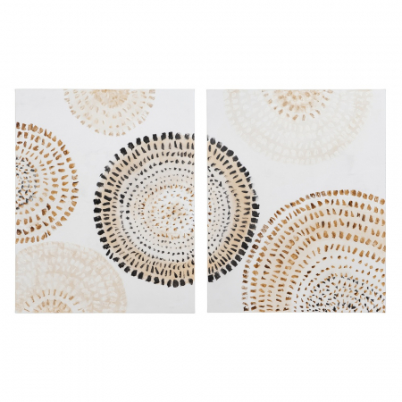 Decoratiuni perete - Set tablouri verticale abstracte pictura manuala