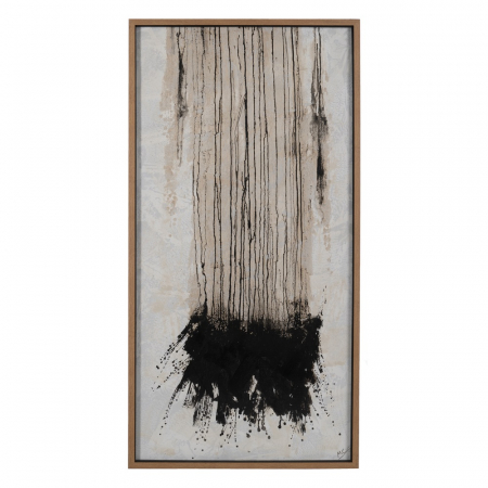 Set tablouri abstracte verticale sticla pictata [1]