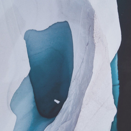 tablouri polar natur abstract rame negre sticla [4]