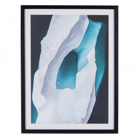 tablouri polar natur abstract rame negre sticla [2]