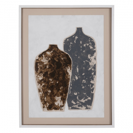 Set tablouri verticale flori pictate manual [1]