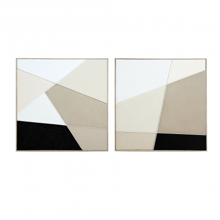 Decoratiuni perete - Set tablouri neutre|Decor perete calming