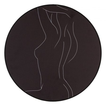 tablouri rotunde nud alb-negru 50x50cm [1]