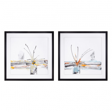 Tablouri - Set tablouri vaze patrate pictura acrilic