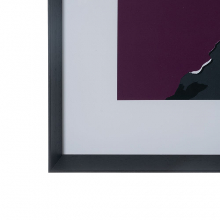 tablouri pop art violet galben rame ayous 73x73cm [7]