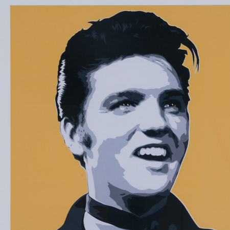 tablouri pop art violet galben rame ayous 73x73cm [4]